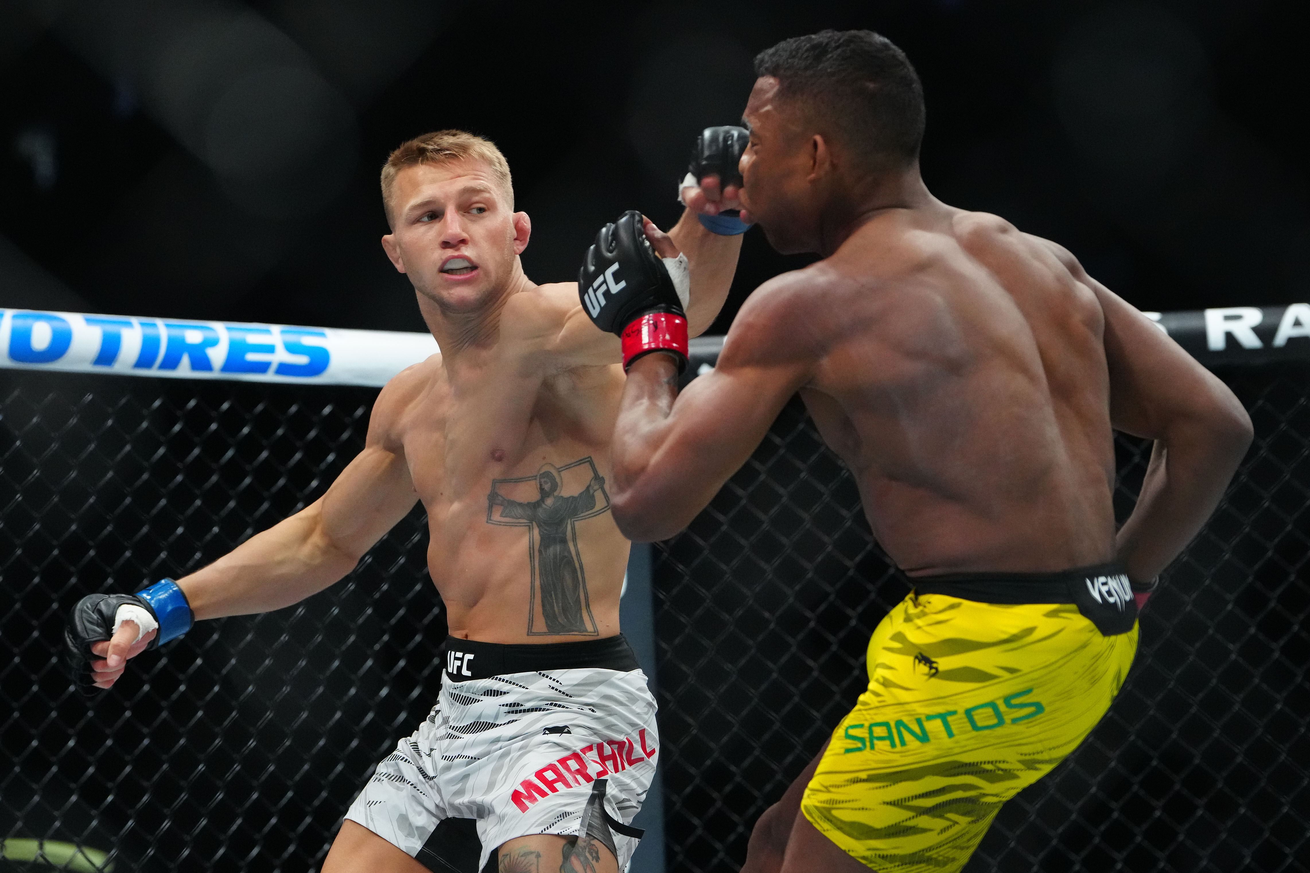 UFC 313: Mairon Santos Acknowledges Marshall's Victory UFC 313: Mairon Santos Acknowledges Marshall's Victory