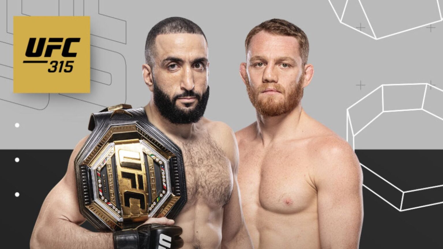 UFC 315 Faceoff: Watch Belal Muhammad And Jack Della Maddalena's Altercation UFC 315 Faceoff: Watch Belal Muhammad And Jack Della Maddalena's Altercation