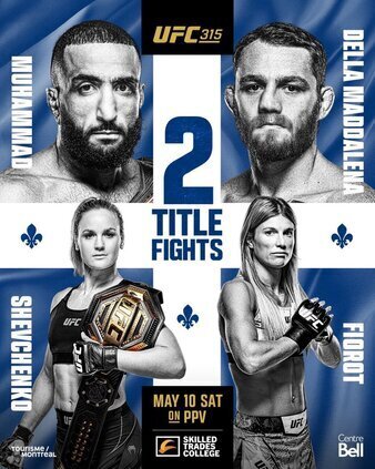 UFC 315: Muhammad Vs. Della Maddalena Faceoff - Heated Moment UFC 315: Muhammad Vs. Della Maddalena Faceoff - Heated Moment
