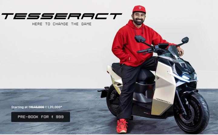 Ultraviolette Tesseract Electric Scooter Launched: Price, Range, Features & Specs Ultraviolette Tesseract Electric Scooter Launched: Price, Range, Features & Specs