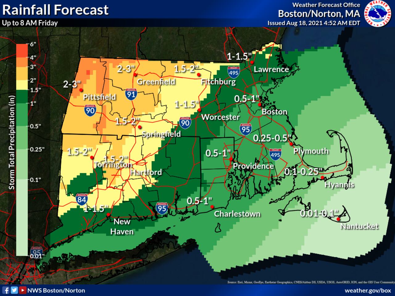 Understanding The Rise In Rainfall: Climate Change In Western Massachusetts