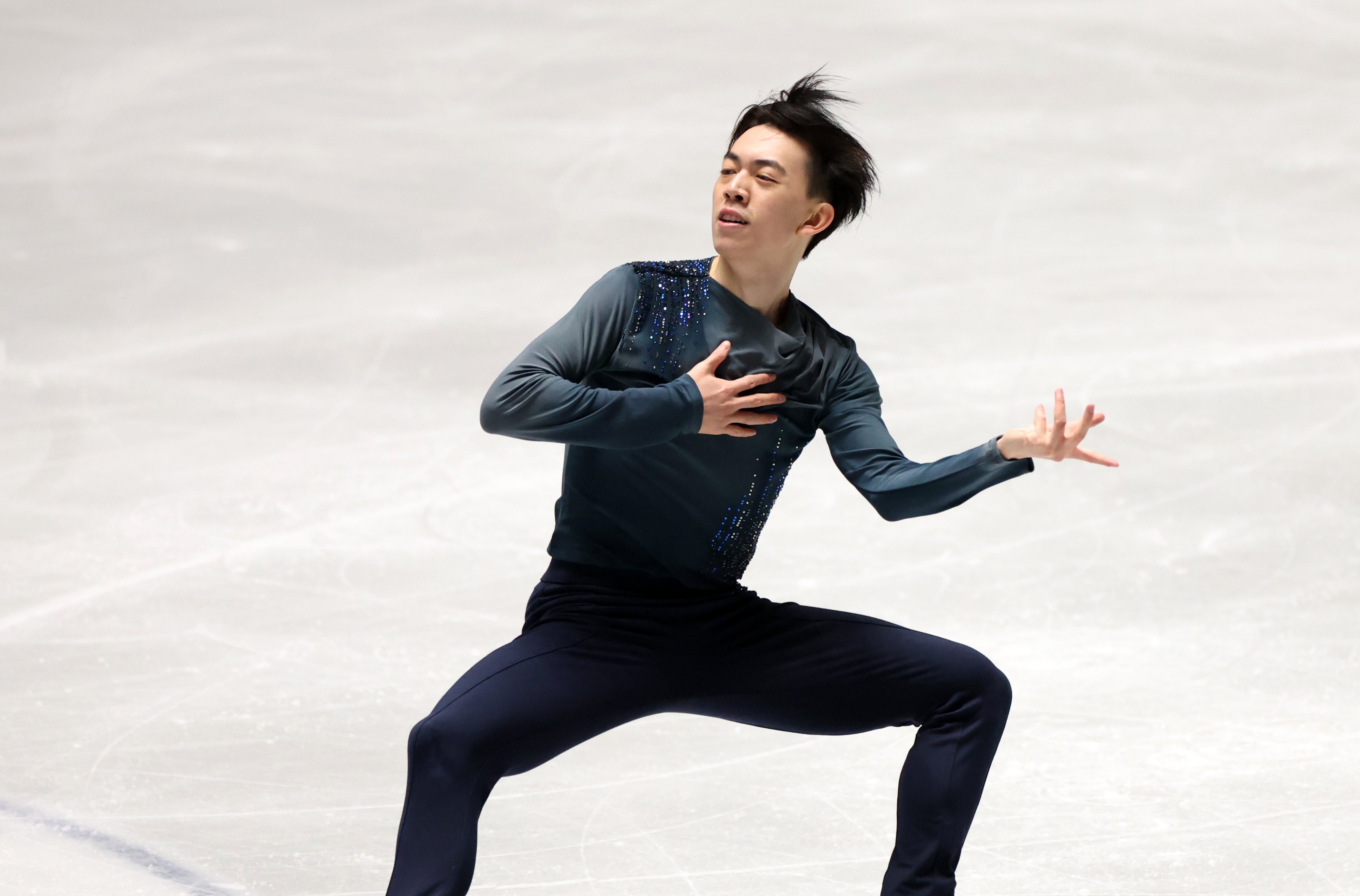 US Figure Skating Duo Chock And Bates In Top Position US Figure Skating Duo Chock And Bates In Top Position