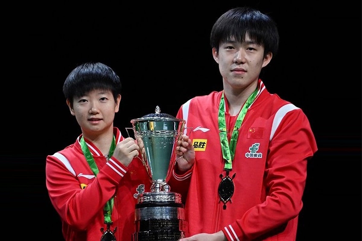Wang/Sun Dominate Mixed Doubles At Table Tennis World Championships Again Wang/Sun Dominate Mixed Doubles At Table Tennis World Championships Again