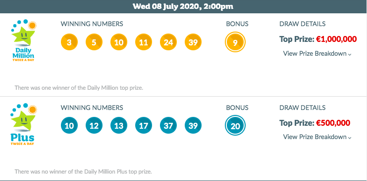 Wednesday, April 9th Lotto Results: Jackpot Numbers Revealed Wednesday, April 9th Lotto Results: Jackpot Numbers Revealed