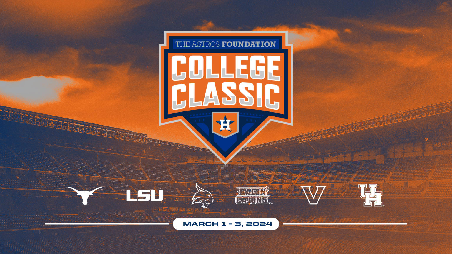Witness The Thrills: Houston Astros Foundation College Classic Preview Witness The Thrills: Houston Astros Foundation College Classic Preview