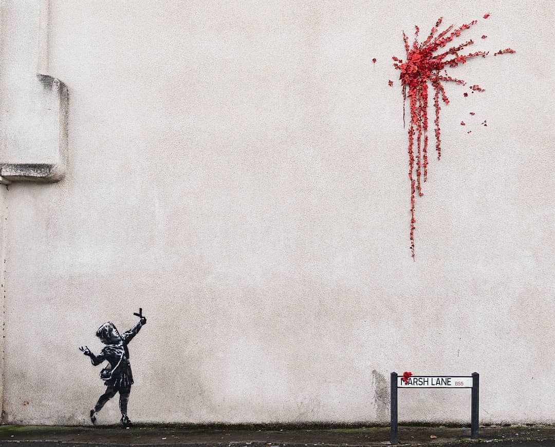 World News: Banksy Art Unveiled In Dubai World News: Banksy Art Unveiled In Dubai