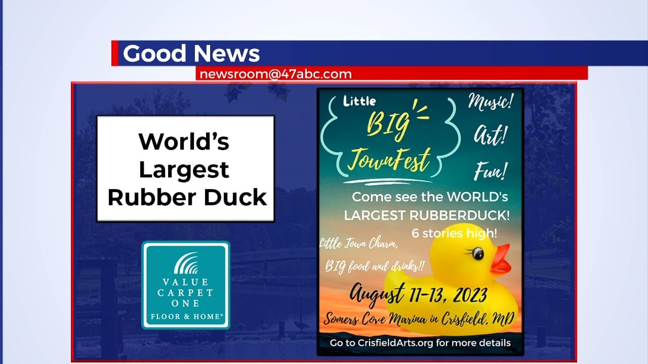 World's Largest Rubber Duck Arrives In Myrtle Beach With A Message World's Largest Rubber Duck Arrives In Myrtle Beach With A Message