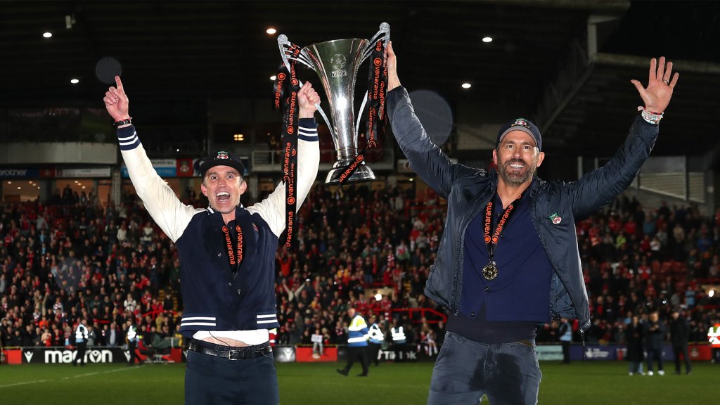Wrexham Football Club Promoted: Ryan Reynolds' Celebration Highlights Wrexham Football Club Promoted: Ryan Reynolds' Celebration Highlights